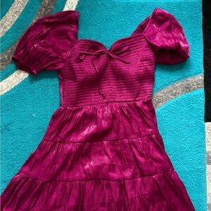 Heart & Heels Magenta Mini Dress